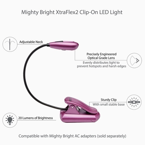 Mighty Bright Other - Mighty Bright Book Craft Clip On Freestanding LED Light